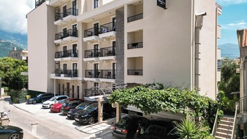 Fassade der Unterkunft