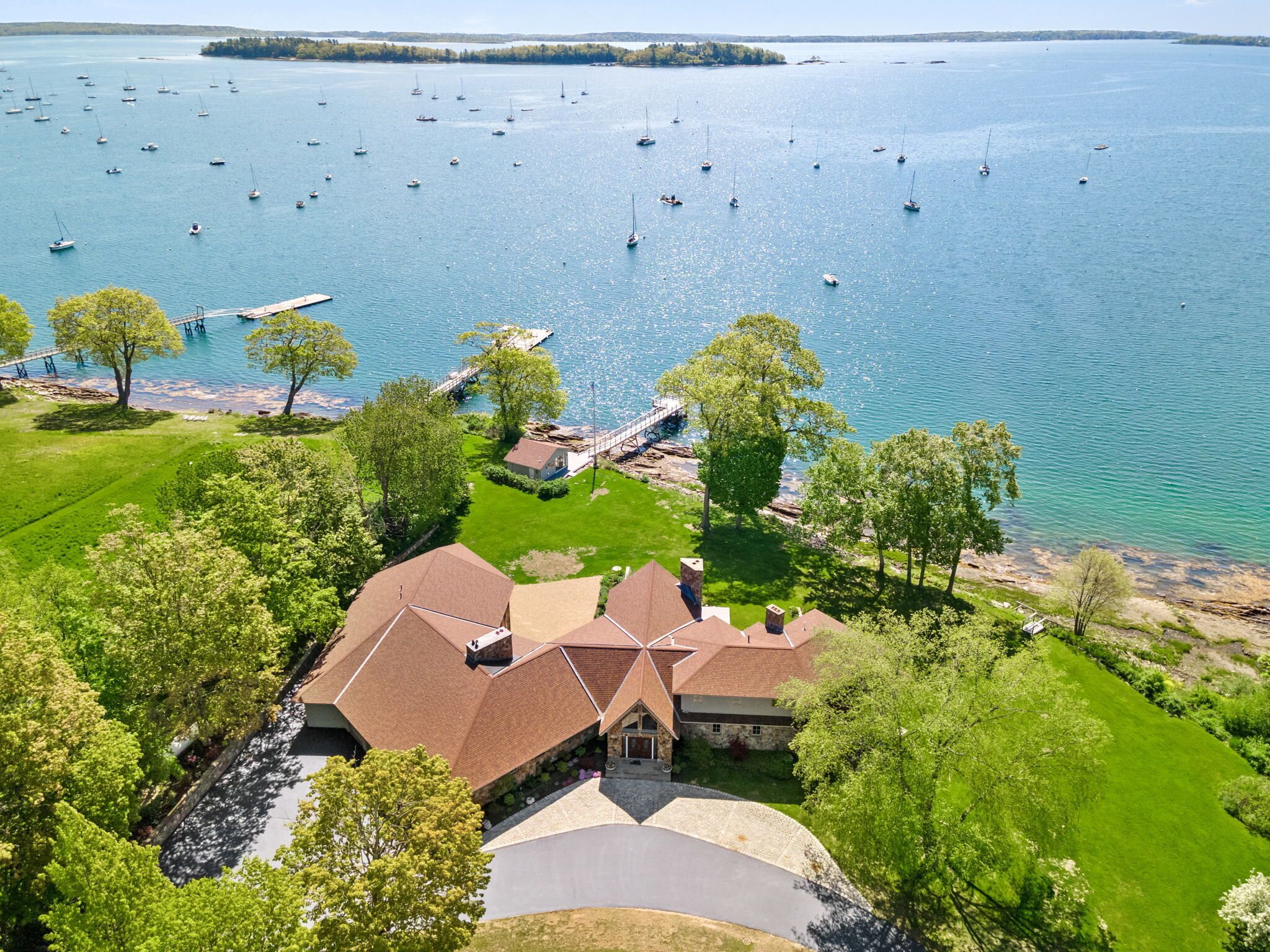 Oceanside Estate in Falmouth, Maine