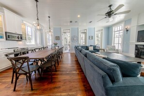 Interior - 30A Luxe Stay • Fire Table + Custom Bunks (Seacrest Beach)