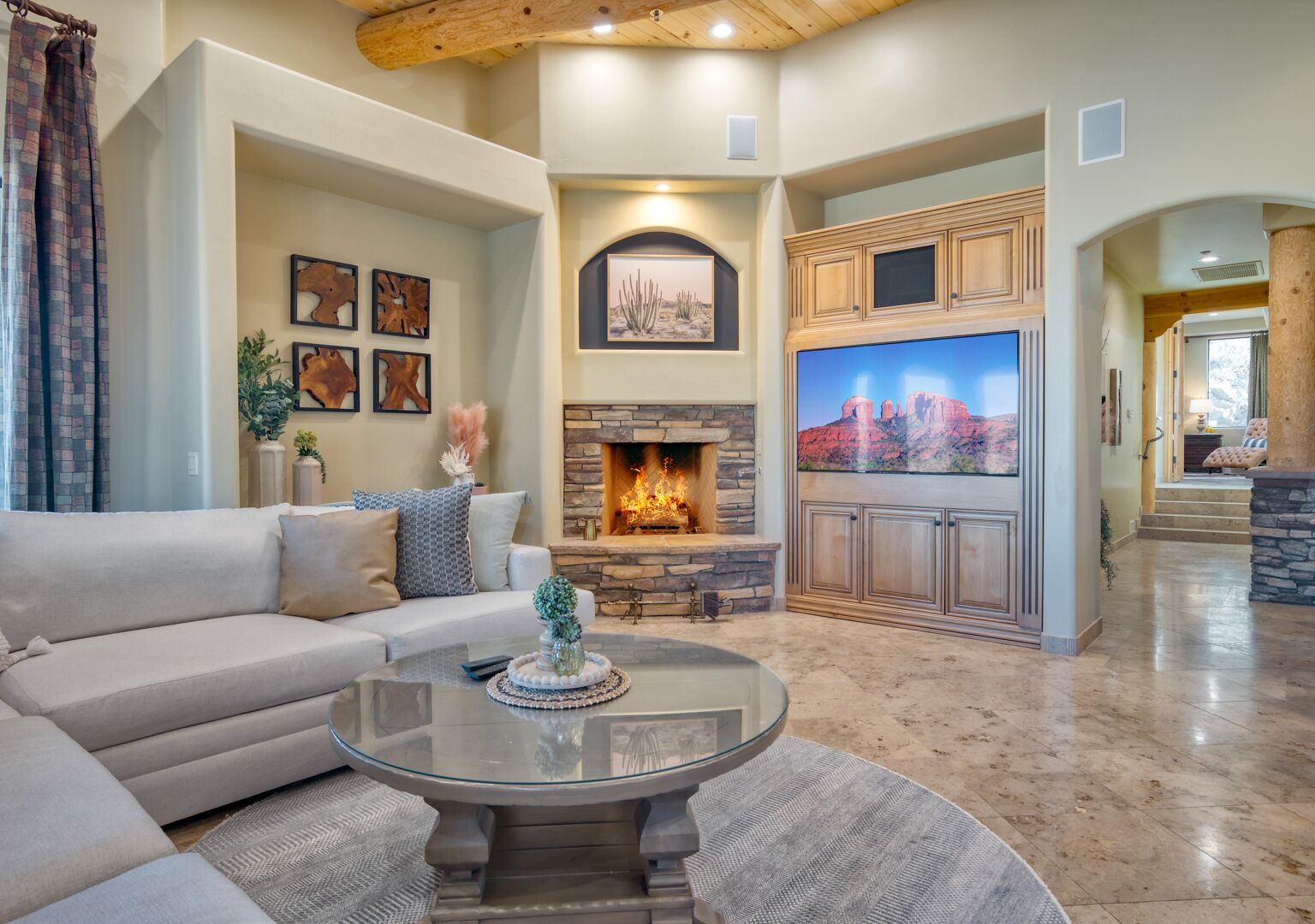 NEW! Private estate, minutes to Scottsdale! Endless views with 2 Primary Suites!