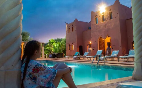 Villa d'Hôtes Bohème Chic 41 couchages - KASBAH LINAH Marrakech