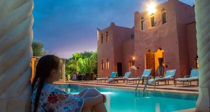 Villa d'HĂŽtes BohĂšme Chic 41 couchages - KASBAH LINAH Marrakech