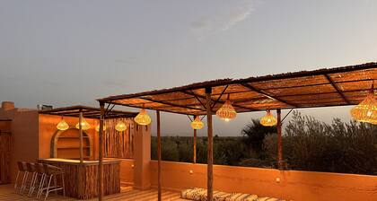 Bohemian Chic Guest Villa sleeps 35 - KASBAH LINAH Marrakech