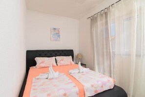 1 sovrum, värdeförvaringsskåp på rummet, gratis wi-fi och sängkläder