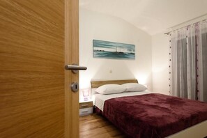 2 bedrooms, free WiFi, bed sheets, wheelchair access