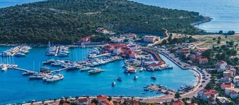 Apartment in Rogoznica with Seaview, Air condition, WIFI (5148-1)