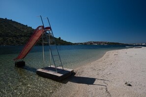 Beach - Apartment in Stupin Čeline with Seaview, Terrace, Air condition, WIFI (5149-2) (Podglavica)