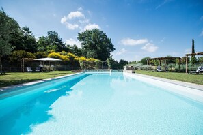 Pool - Luxury 2 Rooms Apt. Azure in Siena Resort (Trequanda)