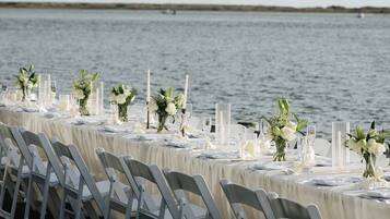 Bröllopsområde utomhus