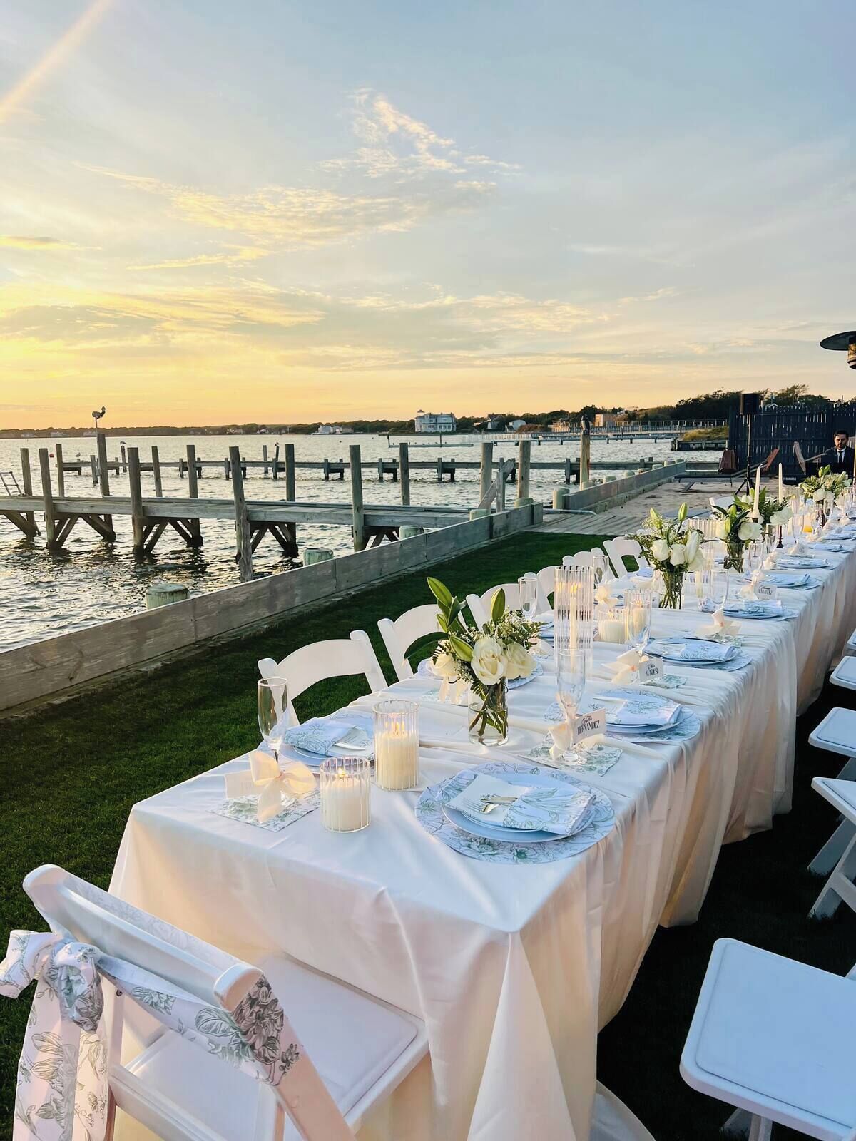 Espace banquet en plein air