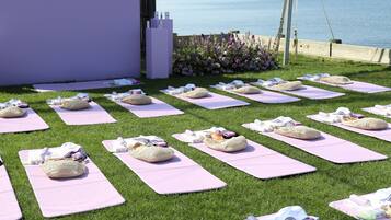 Aussenbereich für Bankette