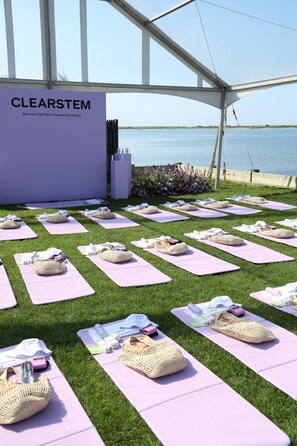 Espace banquet en plein air