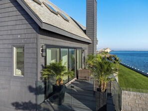 Exterior - Black Swan: Beachfront Home w/ Year-Round Jacuzzi (Hampton Bays)