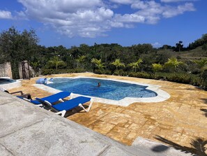Outdoor pool - 2 BDR 3 Beds Villa w/Pool and Jacuzzi - 2 minutes from the beach! (Rio San Juan)