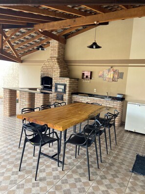 Restauration en plein air