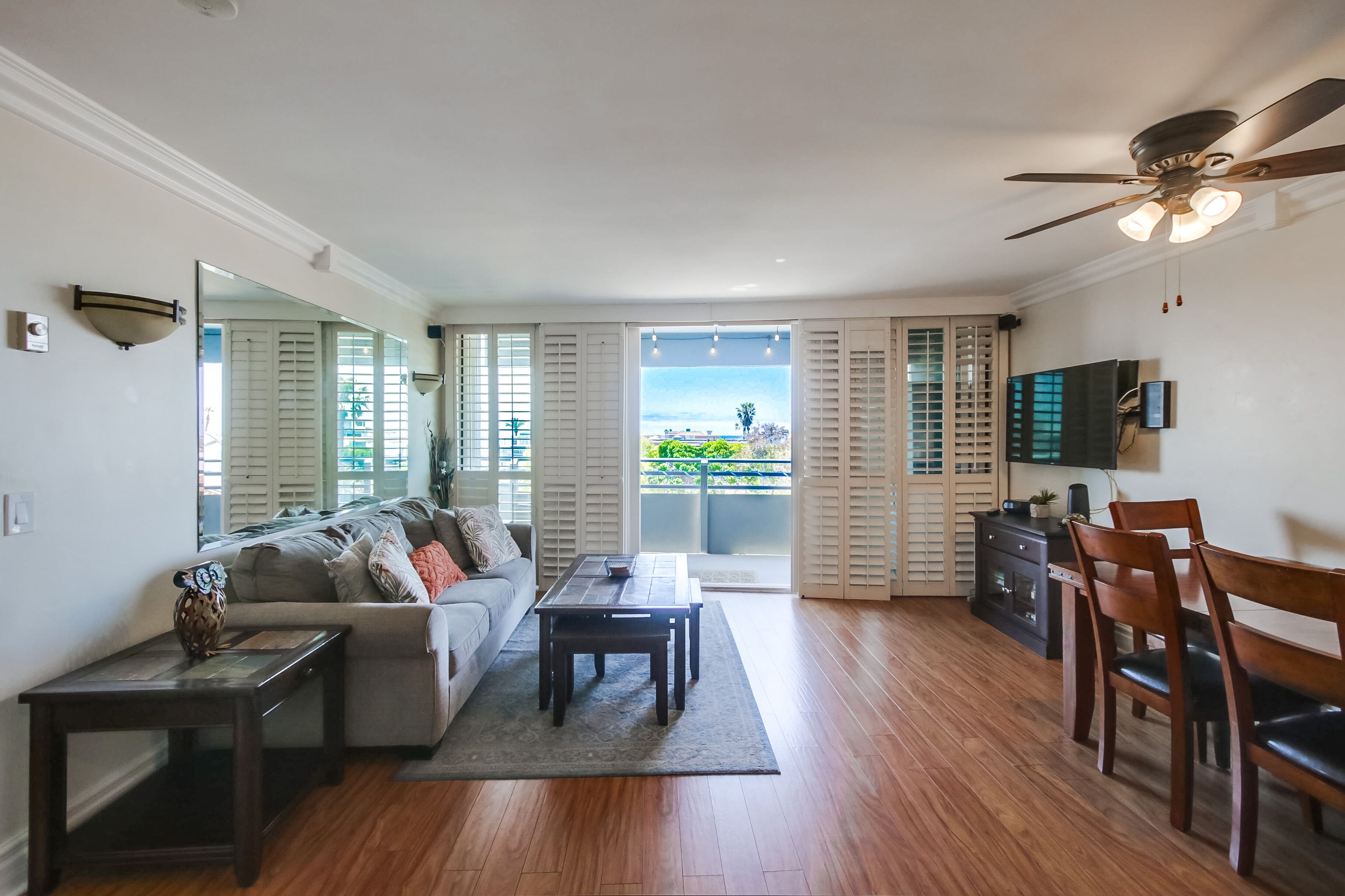 In the heart of South Mission Beach, Two Bedroom Condo