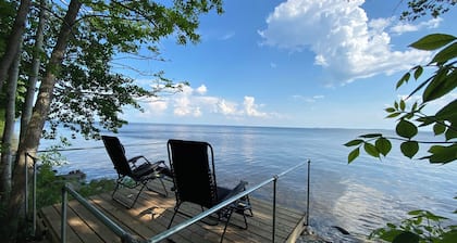 Lake Nipissing Waterfront on Quiet Wooded Property