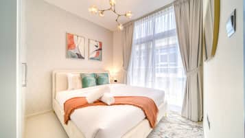3 bedrooms, in-room safe, iron/ironing board, free WiFi