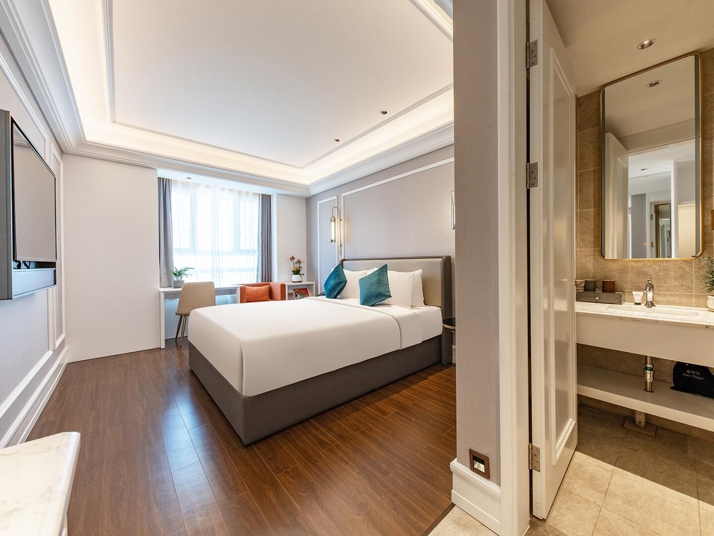 Quang cảnh nhìn từ nơi lưu trú