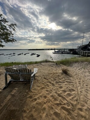 Sun loungers, beach towels