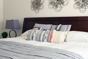 3 bedrooms, iron/ironing board, travel cot, WiFi