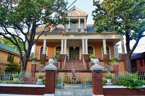 Fassade der Unterkunft