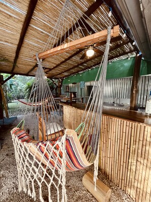 Fridge, oven, stovetop, toaster