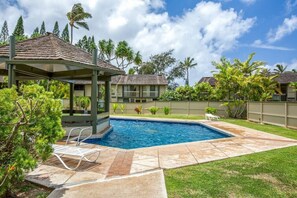 Outdoor pool, a heated pool - Turtle Bay Condo with Pool Access (Kahuku)