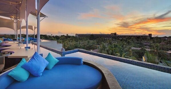 Terrace/patio - Superior Double-Bedroom In Seminyak (Bali)