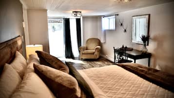 3 habitaciones, escritorio, wifi gratis y ropa de cama