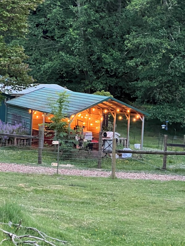 Overnattingsstedets uteområder