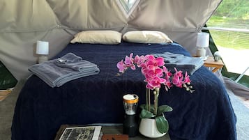 1 bedroom, bed sheets