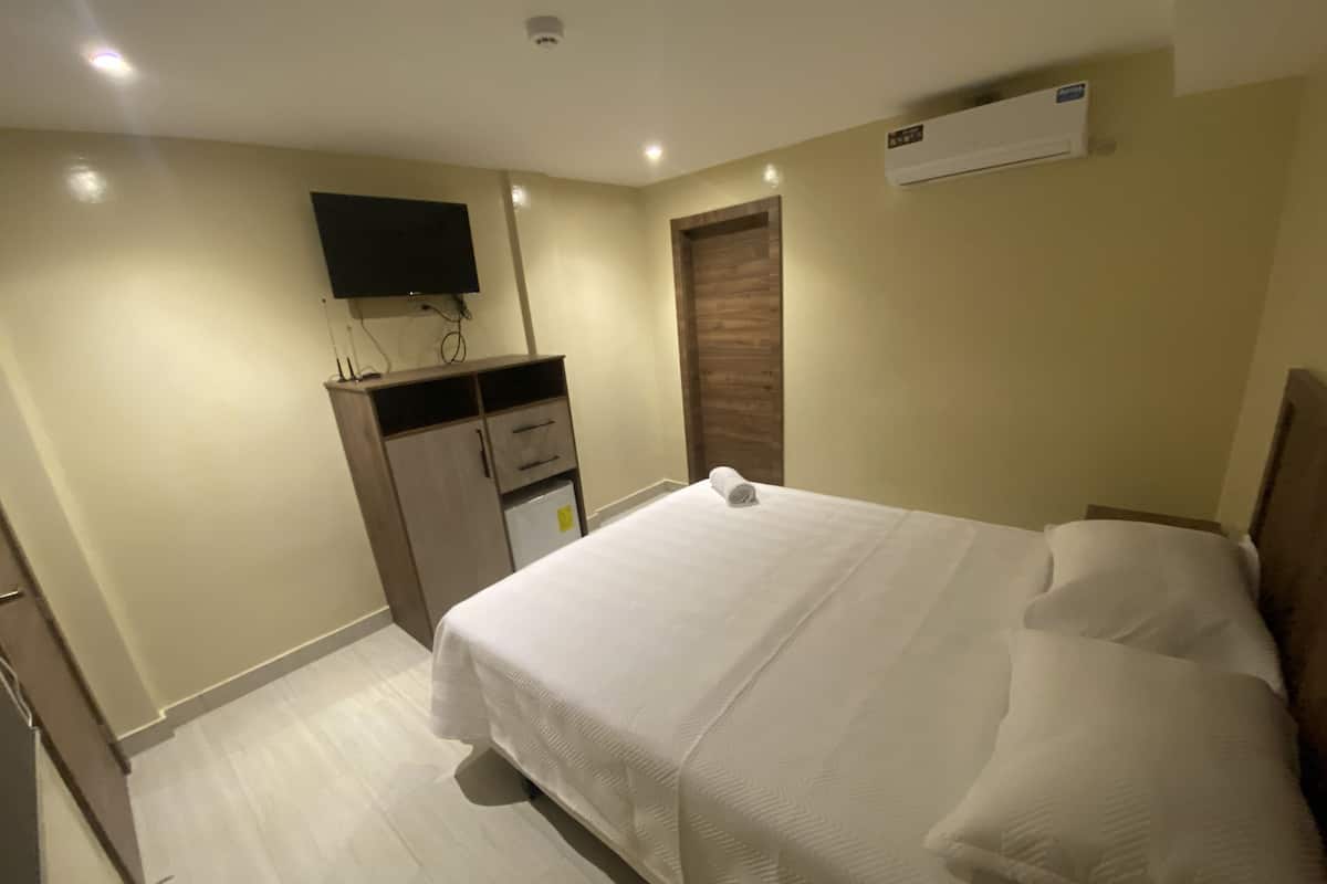 Bar mini, Wi-fi percuma, cadar katil