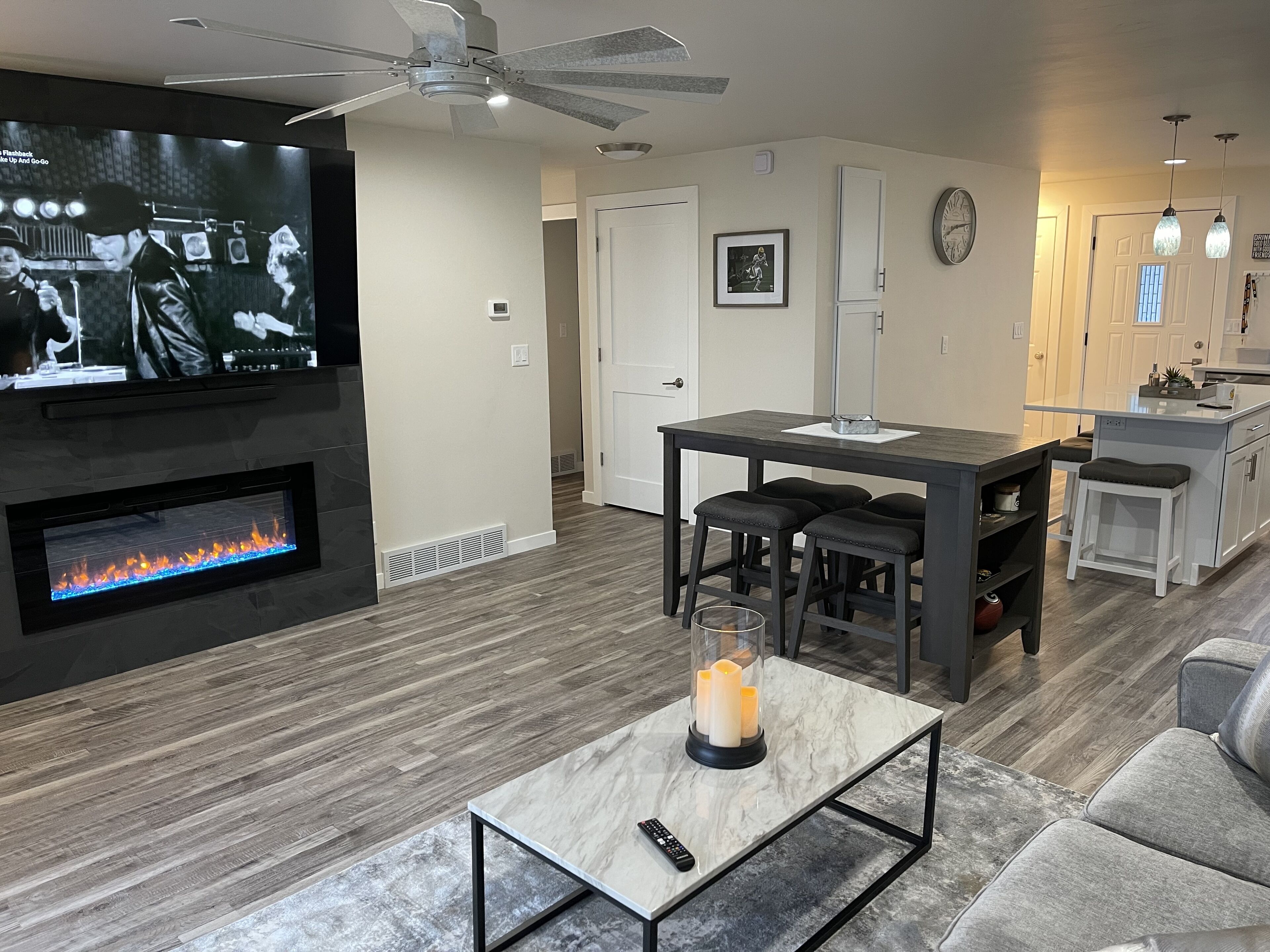 Across the road from historic Lambeau Field, home of the Green Bay Packers.