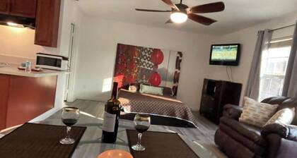 Renovated Private Studio/Suite w/Kitchenette Bathroom (Abv Grg)