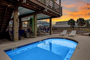 Pool - Stairway to Seven- Private Pool | Hammocks (Port Aransas)