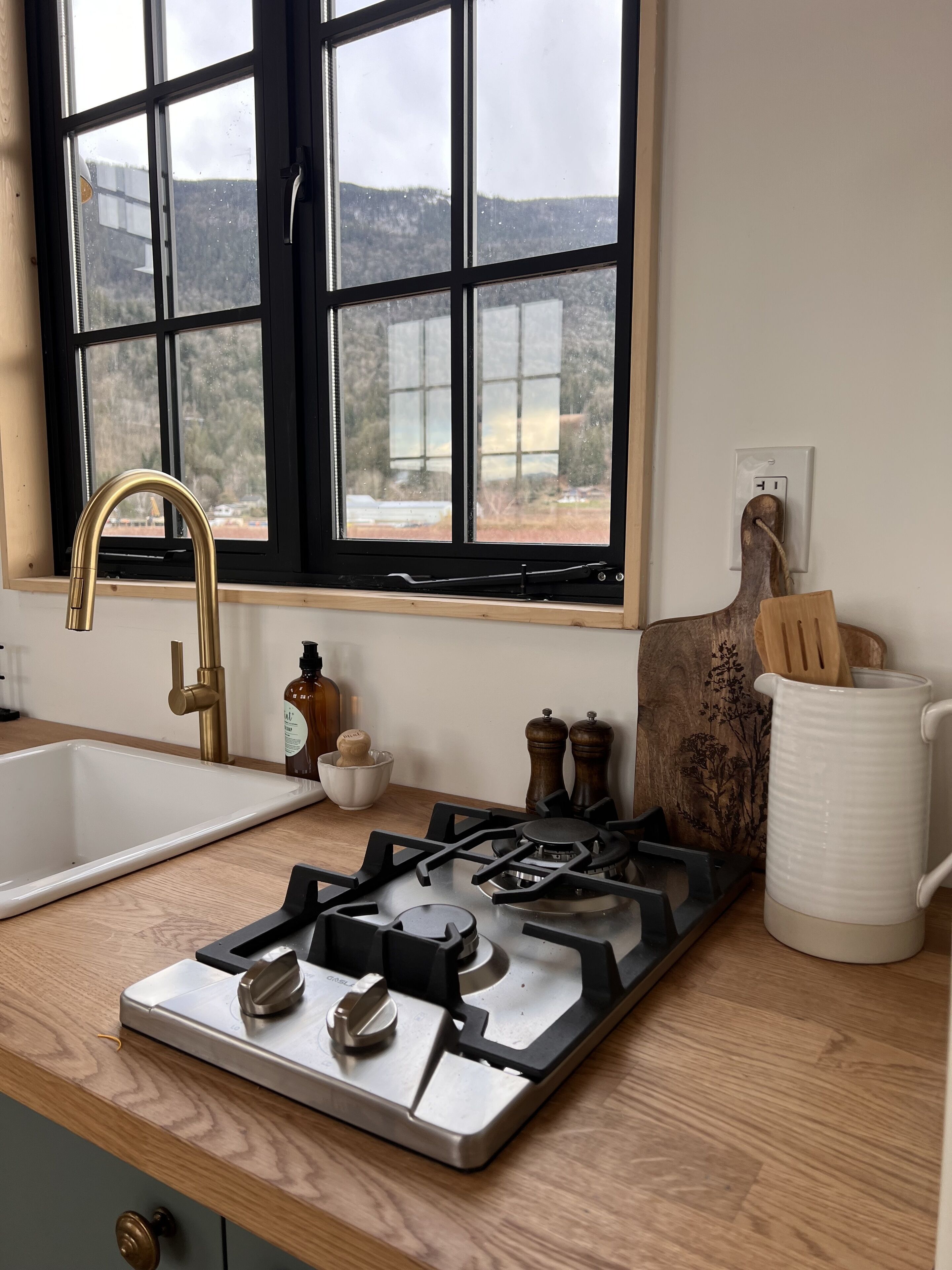 Tiny house located on a flower farm