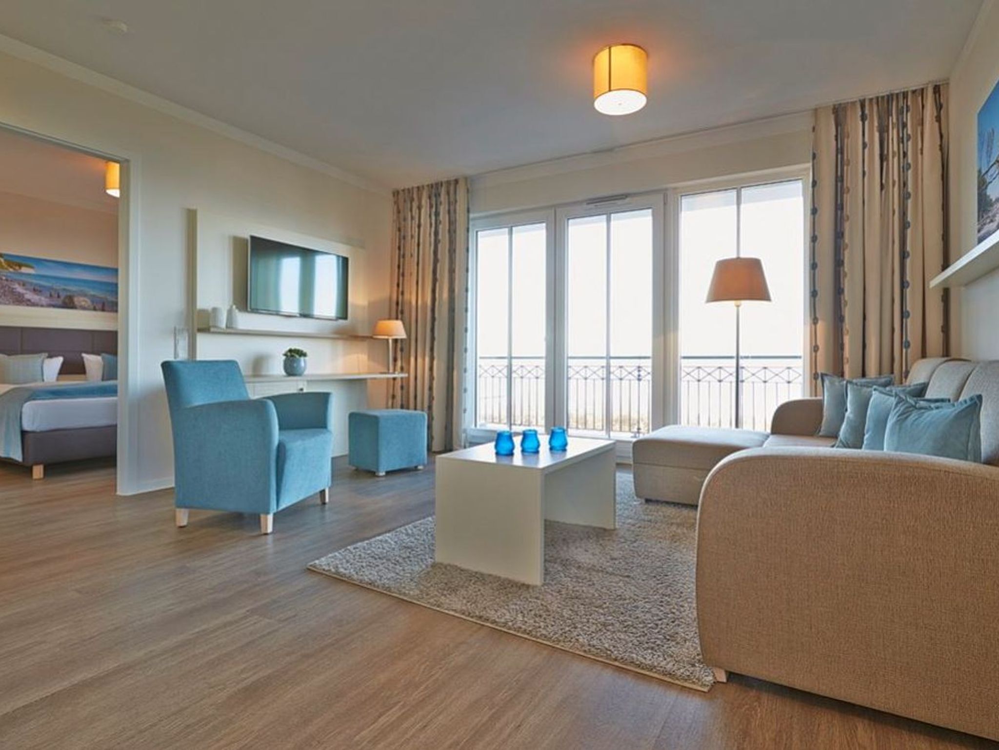 Aparthotel Waterkant Suites, Suite 2-41 für bis zu 5 Personen. - Aparthotel Waterkant Suites