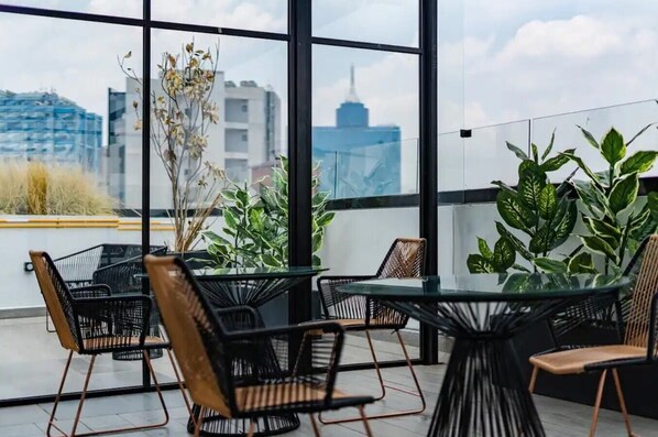Dining - VH | Fancy Apt 2 BR | Wifi + Gym and Rooftop | 282 (México D.F)