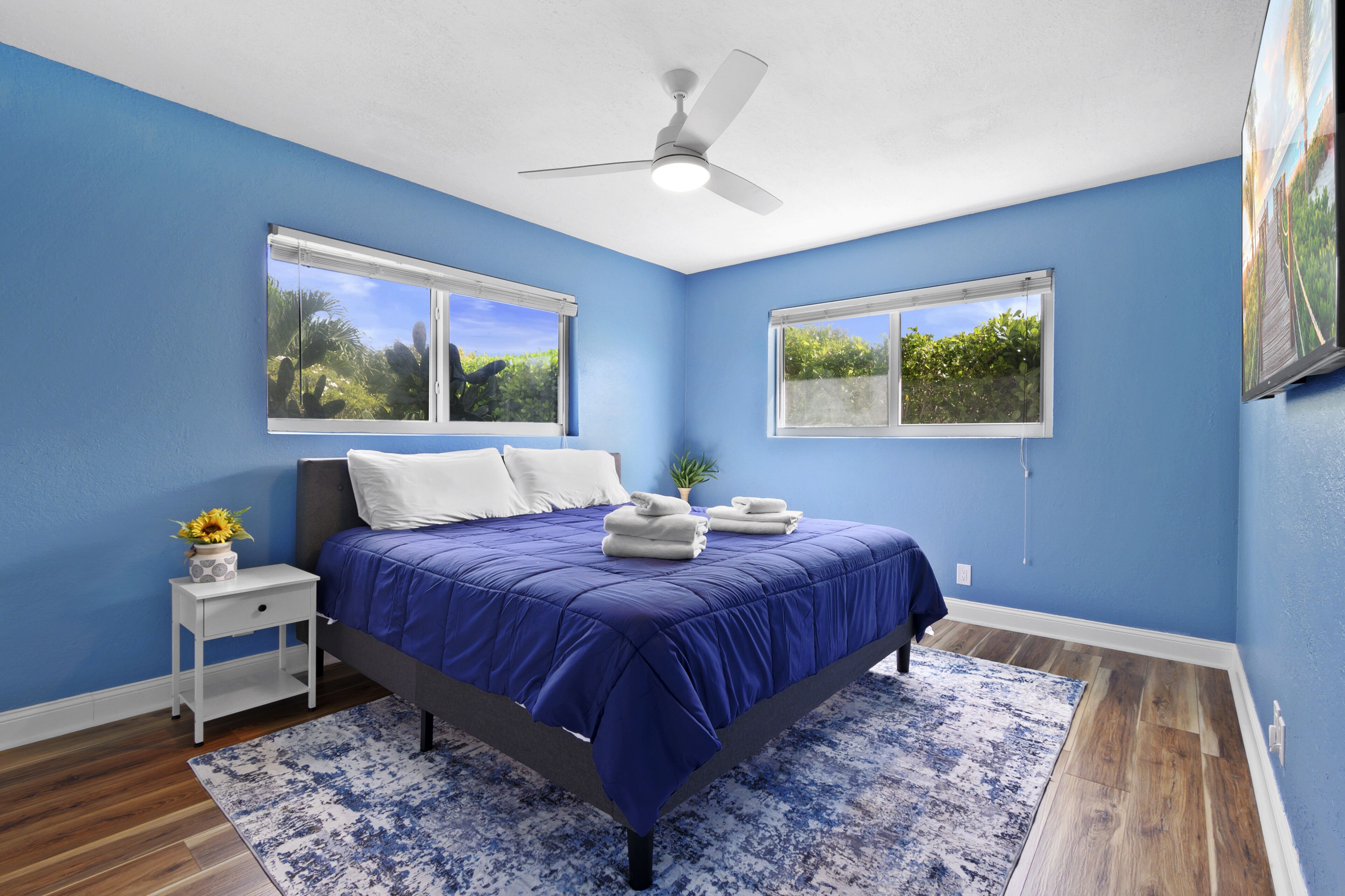 3 slaapkamers, een kluis op de kamer, reisbedje, gratis wifi