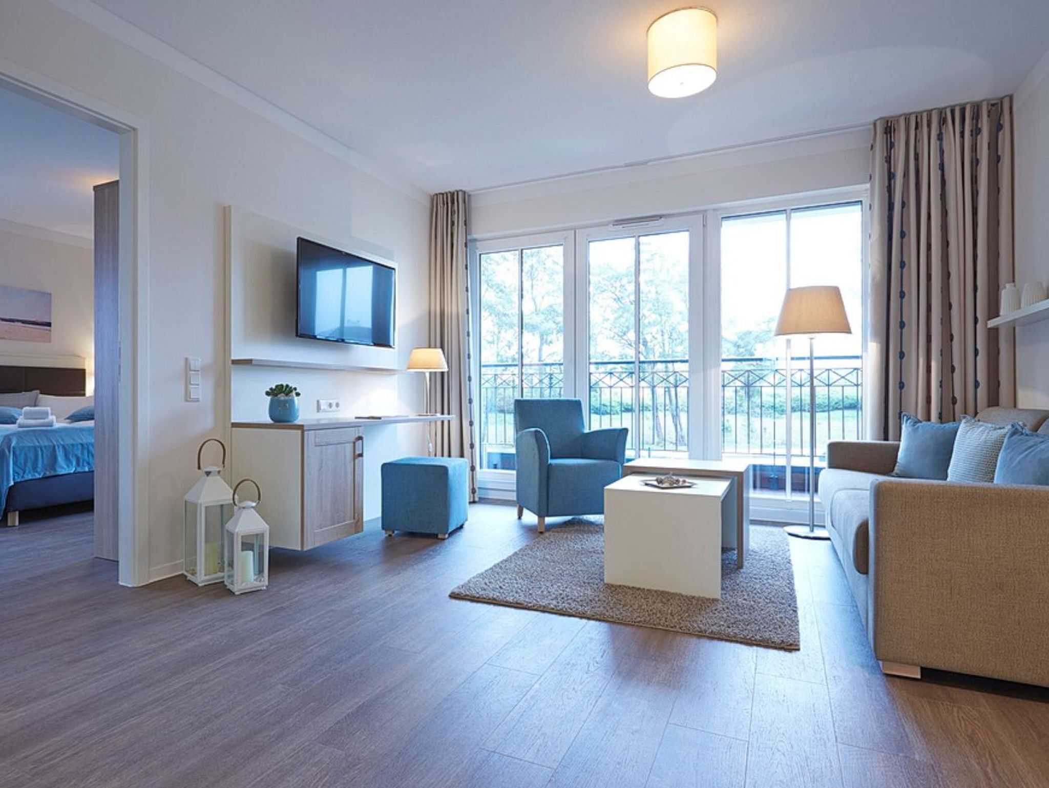 Aparthotel Waterkant Suites, Suite 0-12  für bis zu 4 Personen. - Aparthotel Waterkant Suites