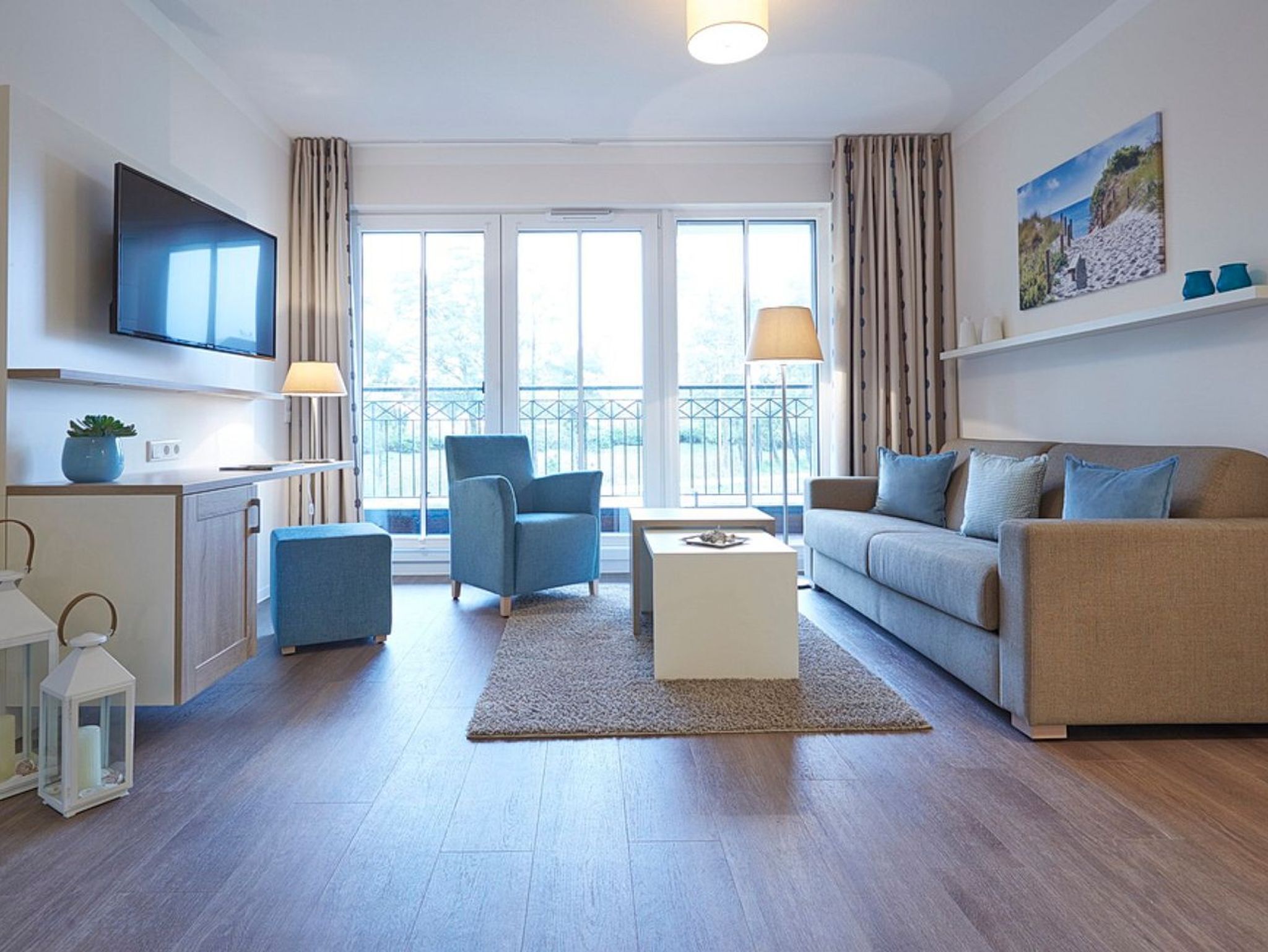 Aparthotel Waterkant Suites, Suite 0-12  für bis zu 4 Personen. - Aparthotel Waterkant Suites