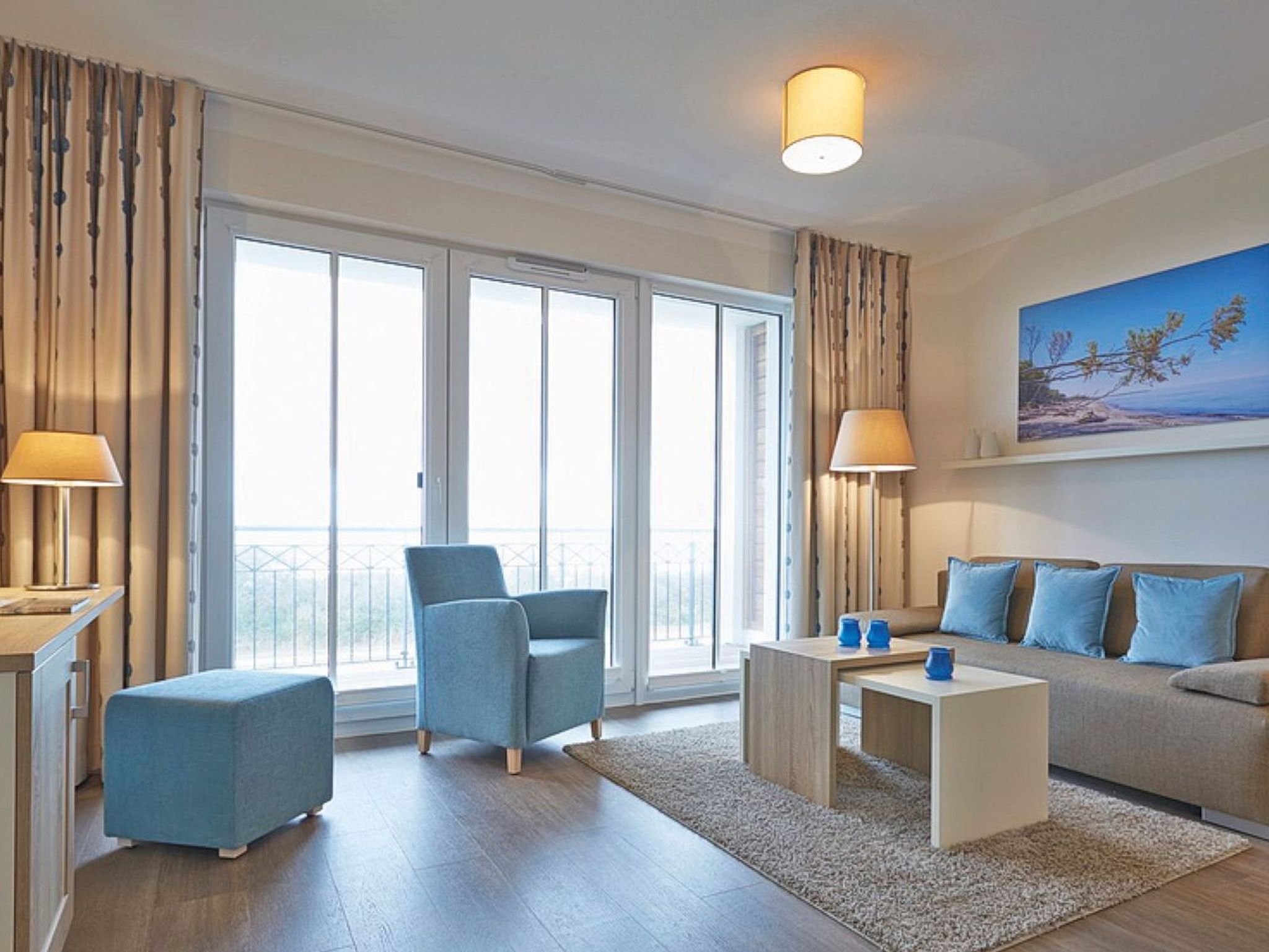 Aparthotel Waterkant Suites, Suite 2-47  für bis zu 4 Personen. - Aparthotel Waterkant Suites