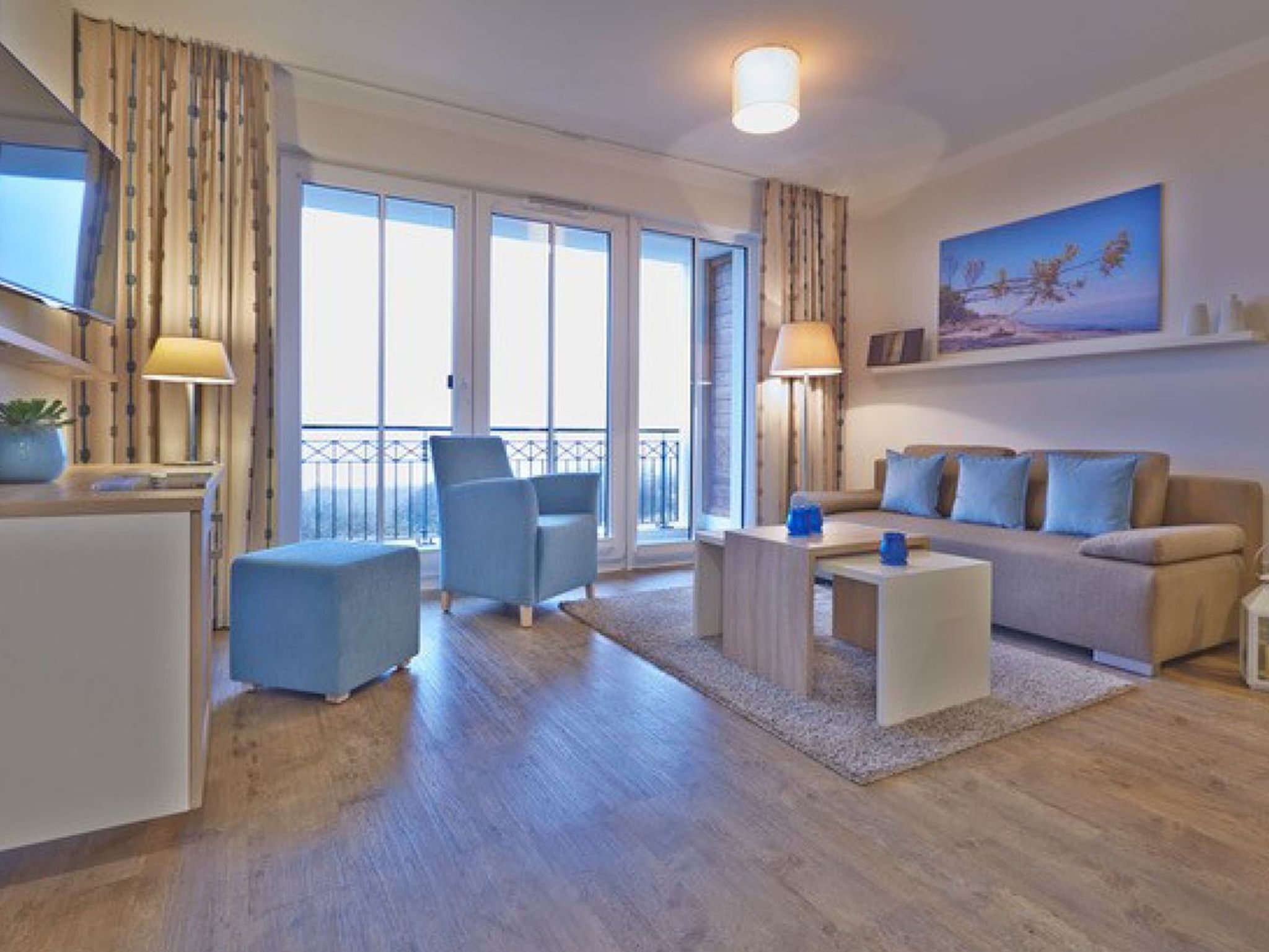 Aparthotel Waterkant Suites, Suite 3-58  für bis zu 4 Personen. - Aparthotel Waterkant Suites