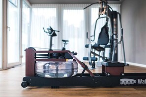 Fitness facility - Haus Barth, Appartement 11 für bis zu 4 Personen. - Haus Barth (Fuhlendorf)