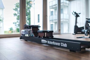 Fitness facility - Haus Barth, Appartement 17 für bis zu 4 Personen. - Haus Barth (Fuhlendorf)