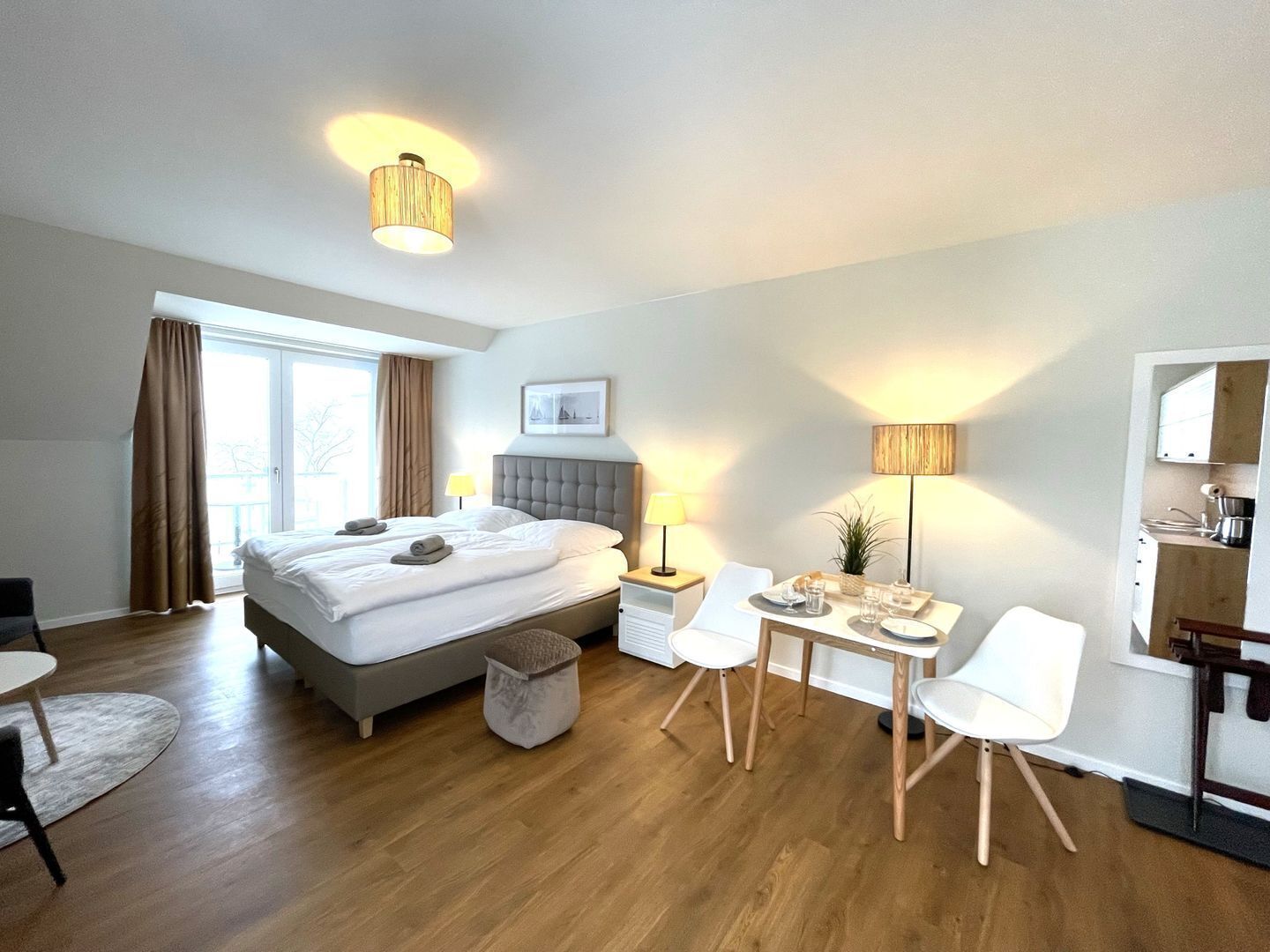 1 多间卧室、WiFi、床单