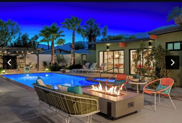 Außenpool, beheizter Pool