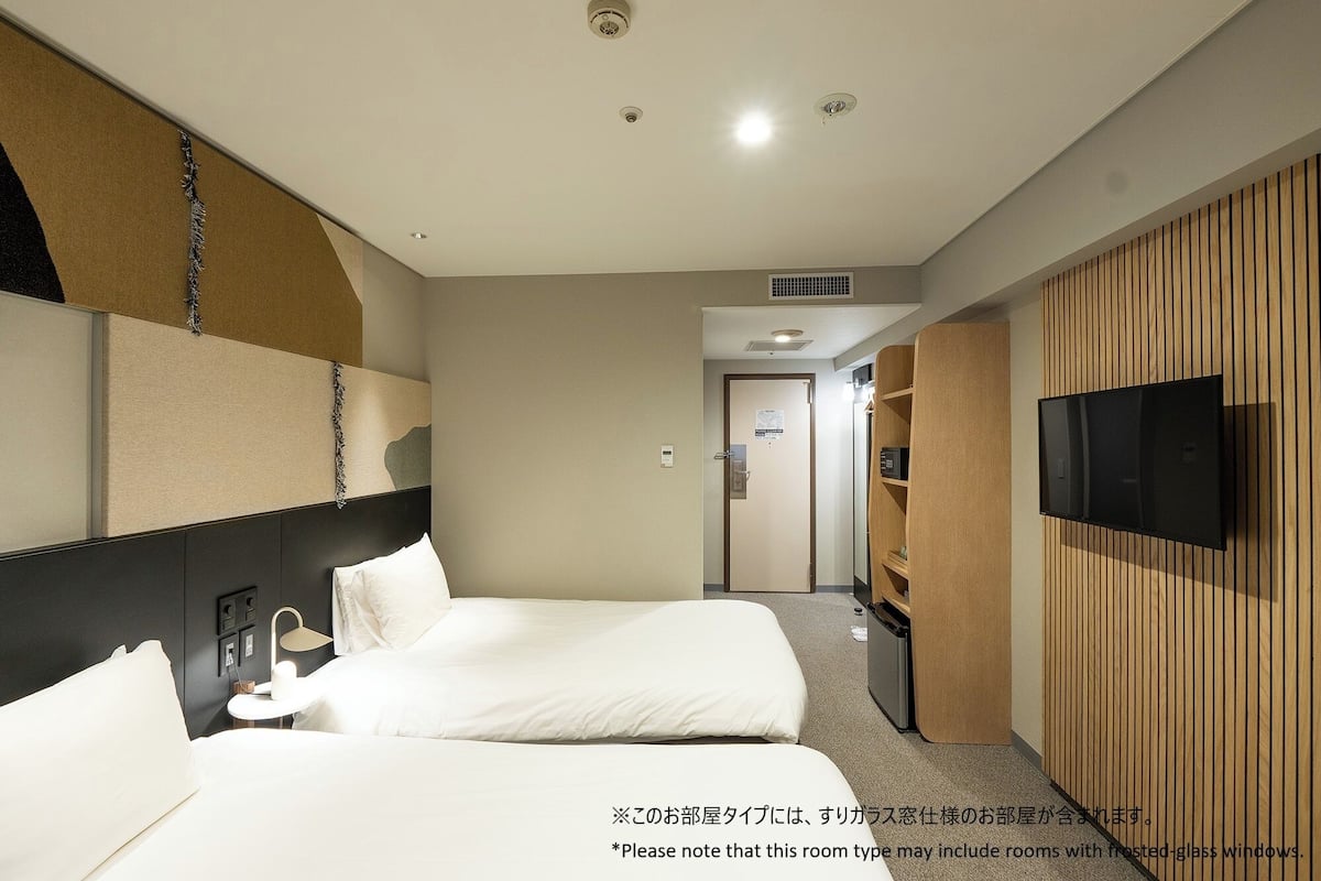 雙床房 | 免費 Wi-Fi、床單