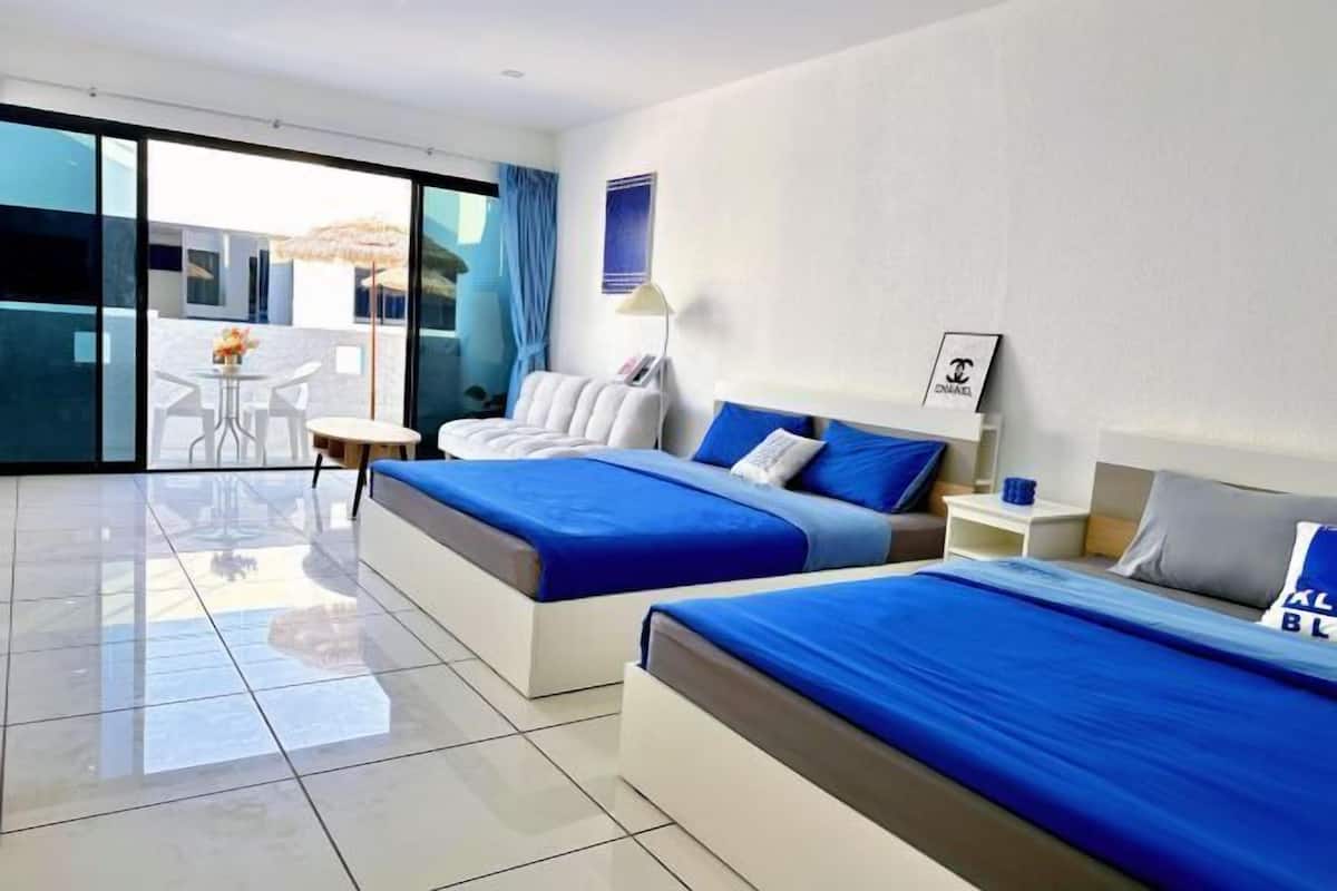 1 bedroom, premium bedding, individually decorated